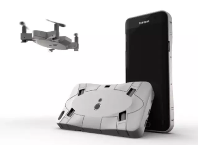 Tleephone case is likewise a drone