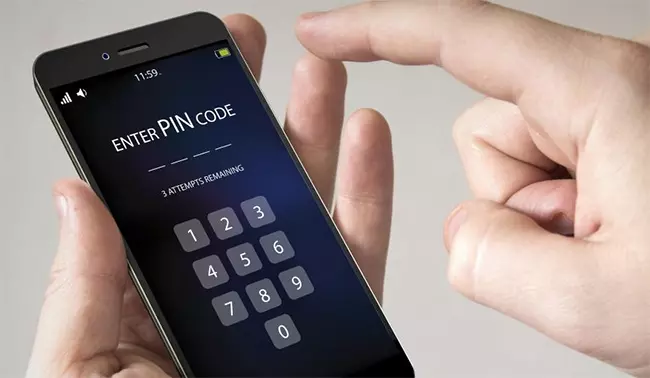 SMARTPHONE SECURITY 101 - set strong pin