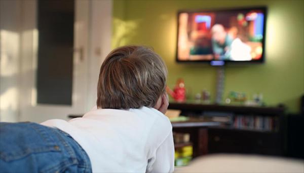 Watching TV