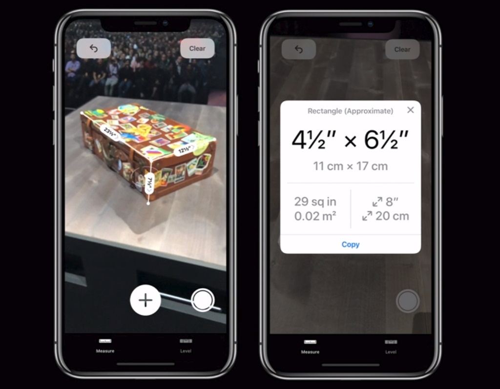 iOS 12 - Measurements