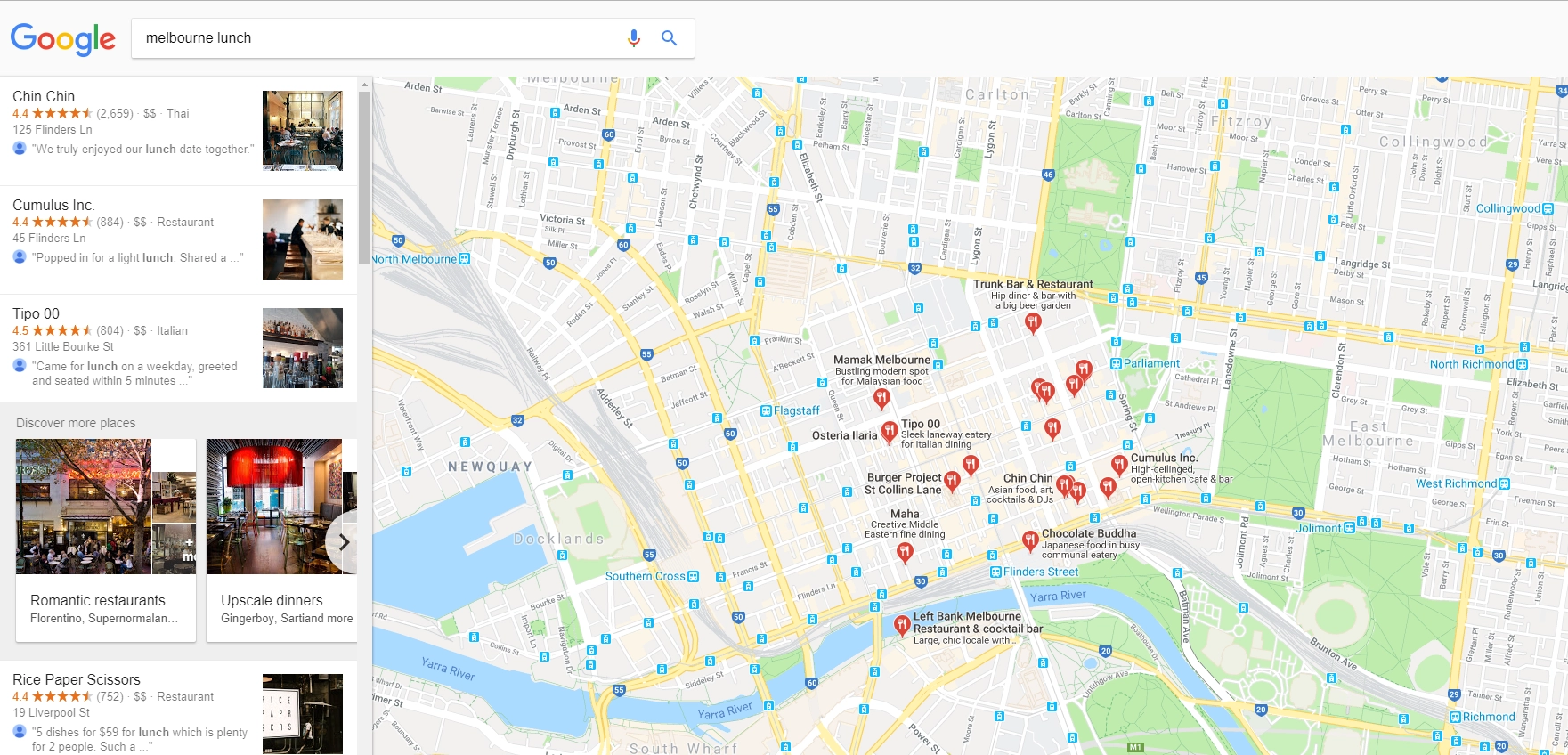 Google Maps - Places