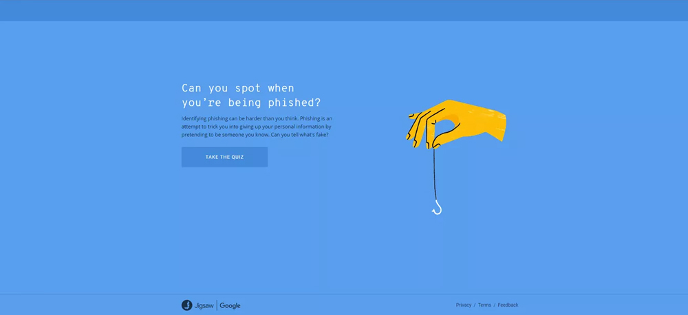 Google's Anti-Phishing Quiz