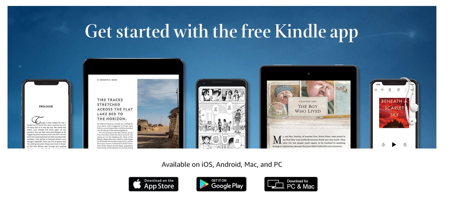 Read Kindle Books with this Kindle App.
