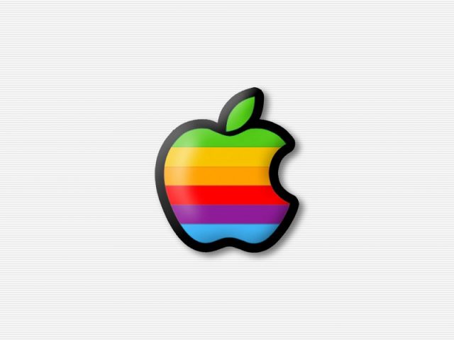 old school apple icon