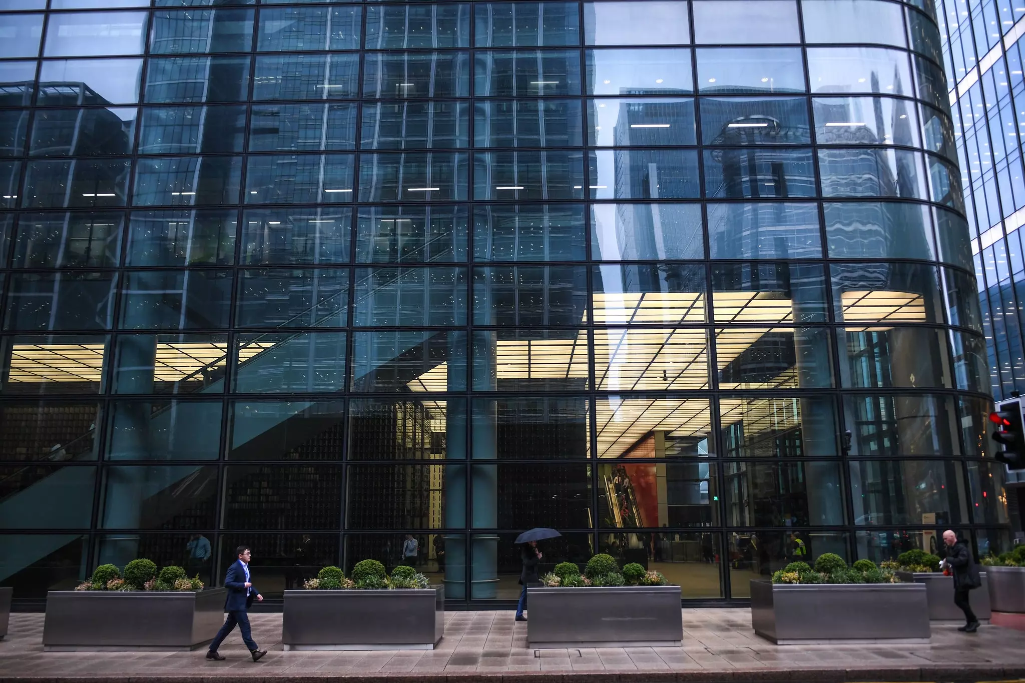 HSBC’s headquarters in London, where an employee tested positive for the coronavirus COVID19