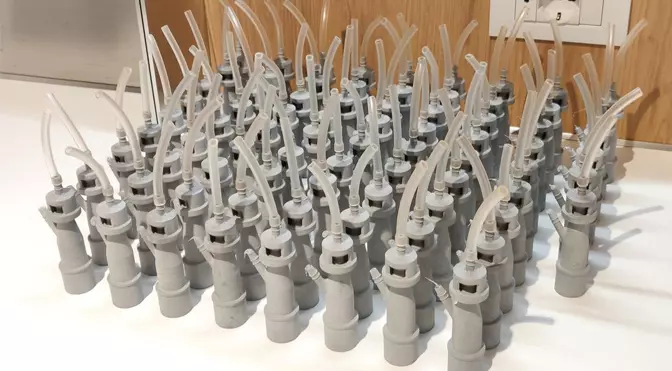 3D Printing Startup Creates Replacement Respirator Valves