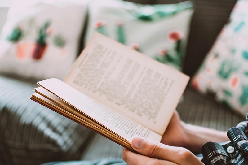 Reading book