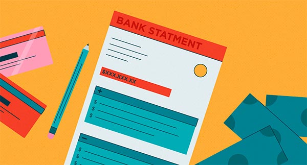 bank statement