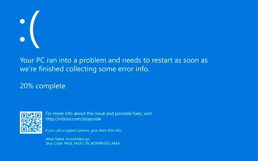Blue Screen of Death