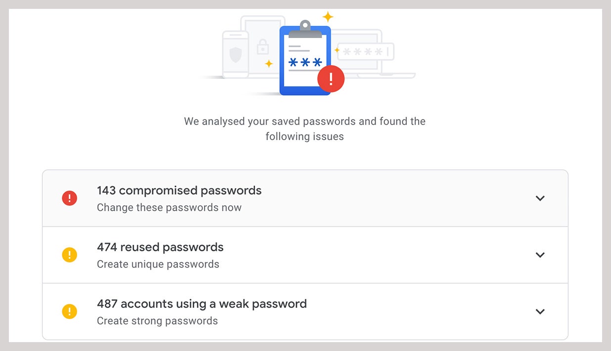 Chrome Password Check