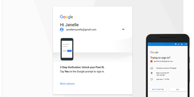 google account 2fa
