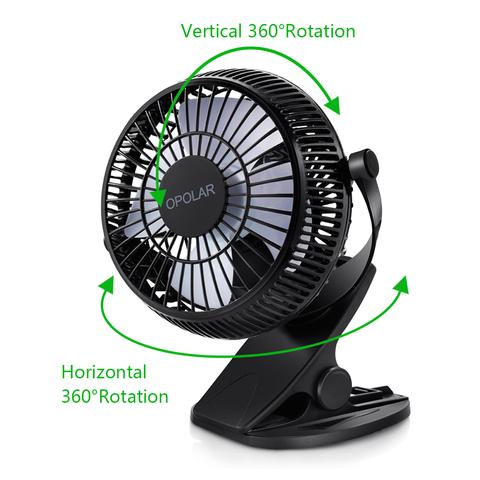 Rechargeable Moving Fan