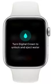 apple watch water unlock
