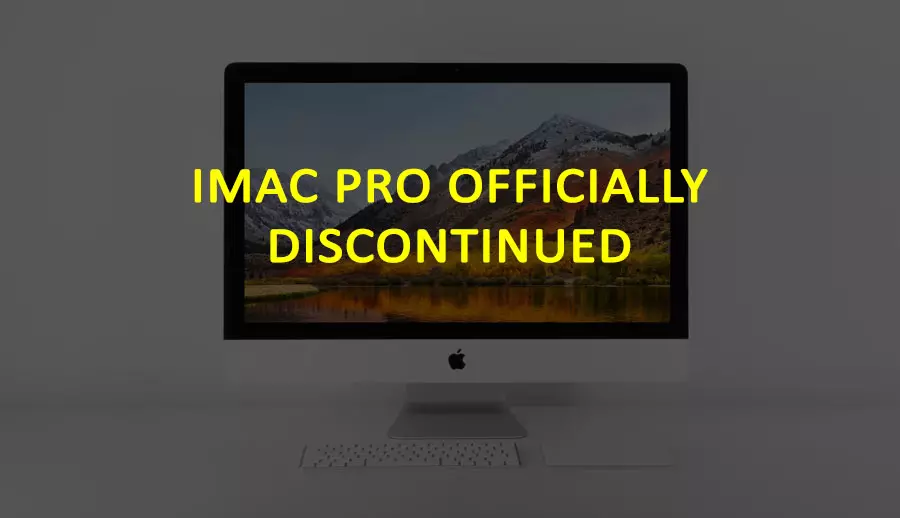 iMac Pro Officially Discontinued