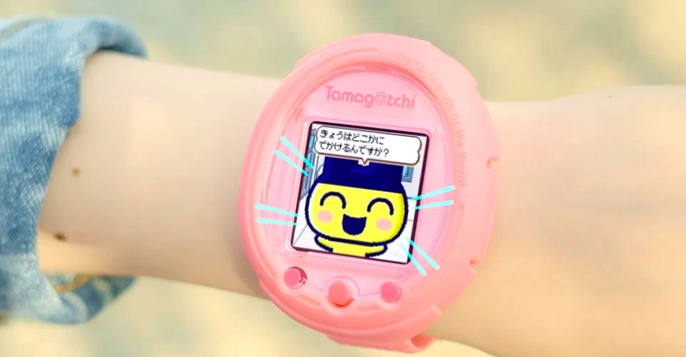 Tamagotchi smart watch