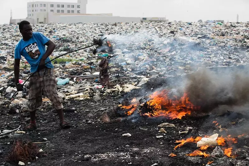 e waste in africa