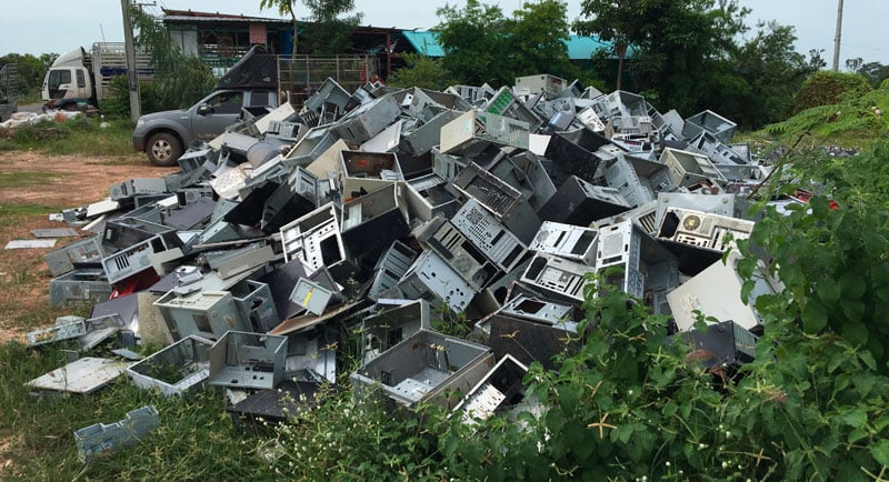 The Scare of E Waste in Thailand