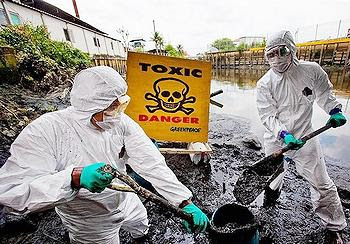 Toxic water ewaste Thailand