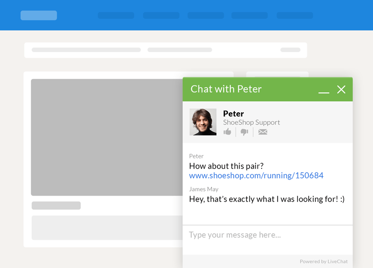 web chat example