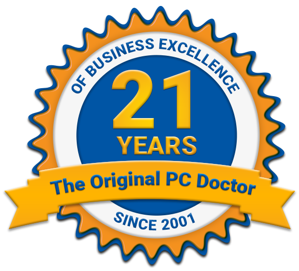 The Original PC Doctor - 21 years of business excellence