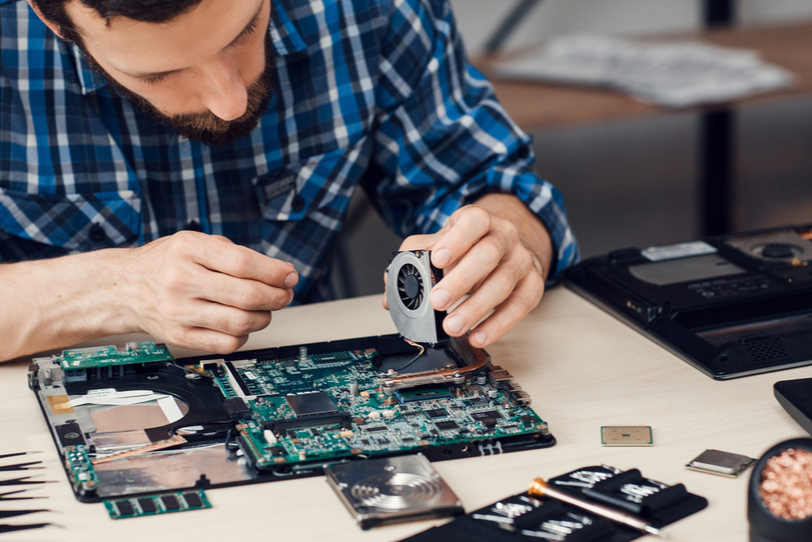 Alienware laptop motherboard repair