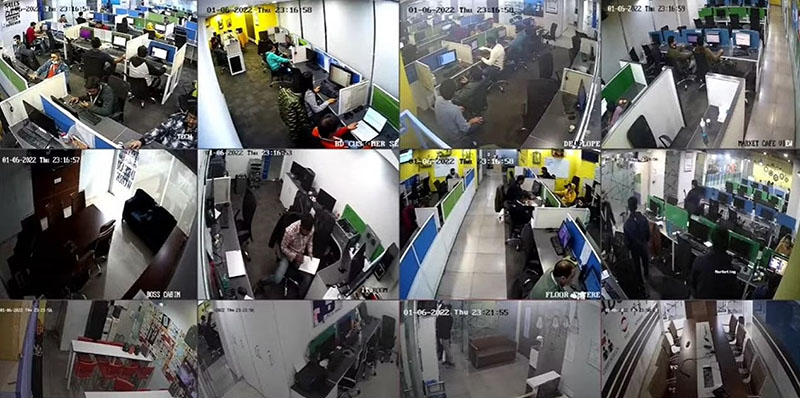 kolkata call centre scams cctv