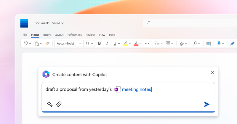 Microsofts 365 Copilot 