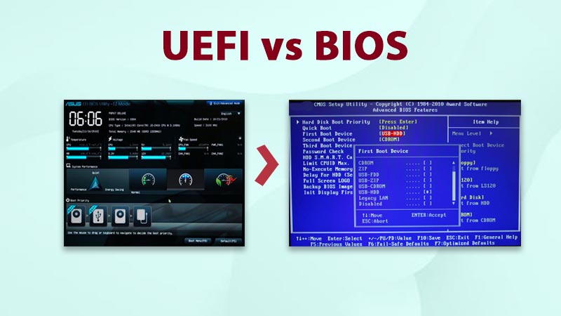 UEFI vs BIOS
