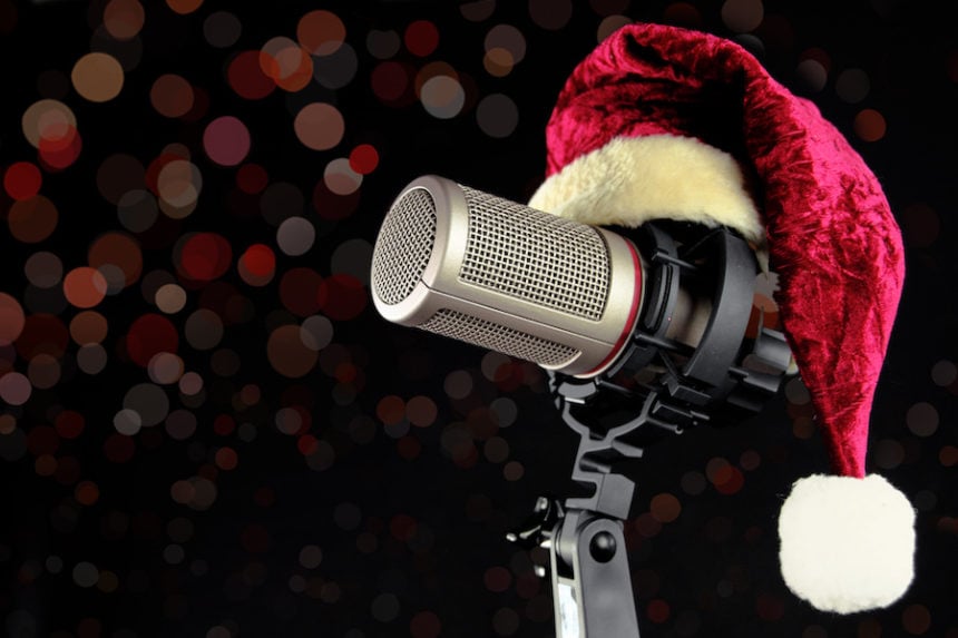 Christmas microphone