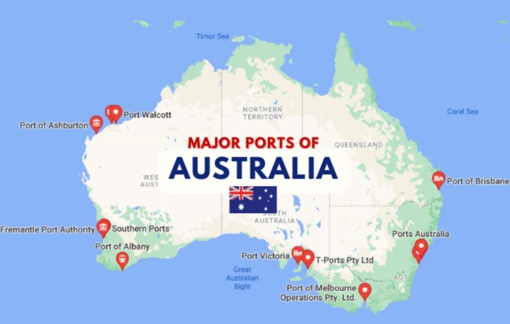 major ports of australia hacked